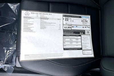 2026 Mercedes-Benz GLE GLE 350 4MATIC®