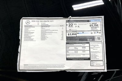 2026 Mercedes-Benz GLE GLE 350 4MATIC®
