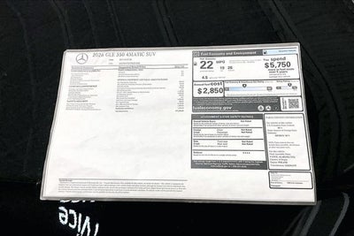 2026 Mercedes-Benz GLE GLE 350 4MATIC®