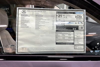 2026 Mercedes-Benz GLE GLE 450 4MATIC®