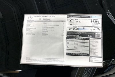 2026 Mercedes-Benz GLE GLE 450 4MATIC®