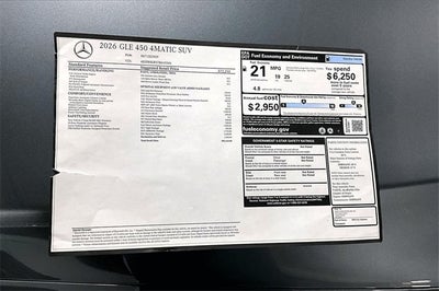 2026 Mercedes-Benz GLE GLE 450 4MATIC®