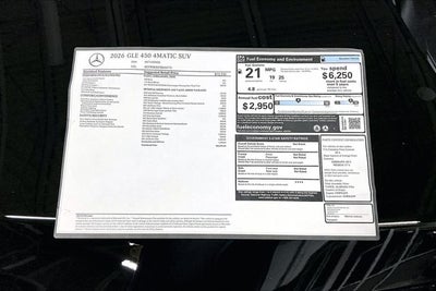 2026 Mercedes-Benz GLE GLE 450 4MATIC®