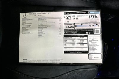 2026 Mercedes-Benz GLE GLE 450 4MATIC®