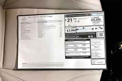 2026 Mercedes-Benz GLE GLE 450 Coupe 4MATIC®