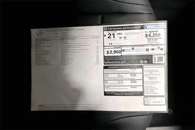 2026 Mercedes-Benz GLE GLE 450 Coupe 4MATIC®