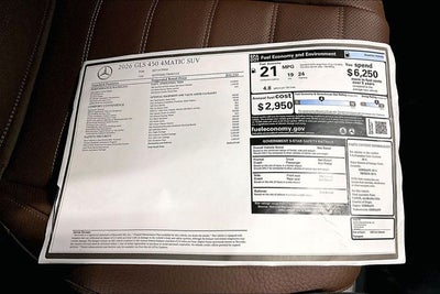 2026 Mercedes-Benz GLS GLS 450 4MATIC®