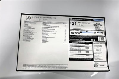 2026 Mercedes-Benz GLS GLS 450 4MATIC®