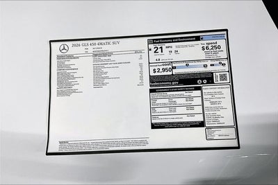 2026 Mercedes-Benz GLS GLS 450 4MATIC®