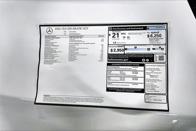 2026 Mercedes-Benz GLS GLS 450 4MATIC®