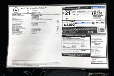 2027 Mercedes-Benz GLS GLS 450 4MATIC®