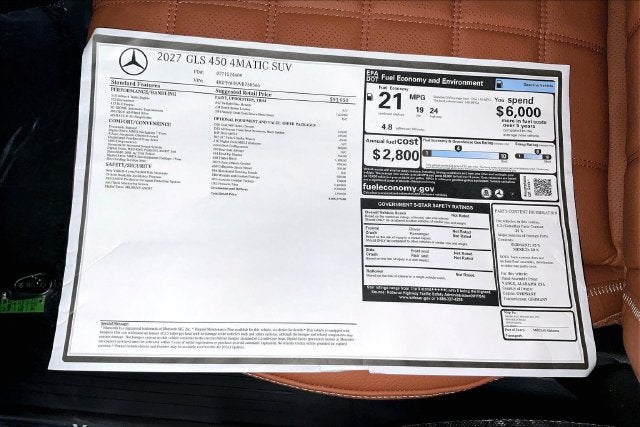 2027 Mercedes-Benz GLS GLS 450 4MATIC®