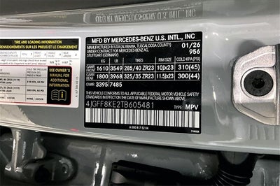 2026 Mercedes-Benz GLS GLS 63 AMG® 4MATIC®