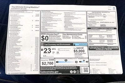 2026 BMW X7 xDrive40i