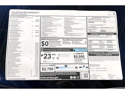 2026 BMW X7 xDrive40i