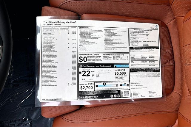 2027 BMW X7 xDrive40i