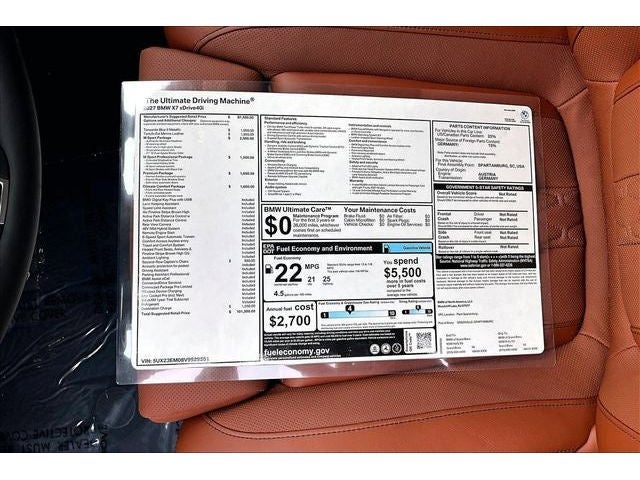 2027 BMW X7 xDrive40i