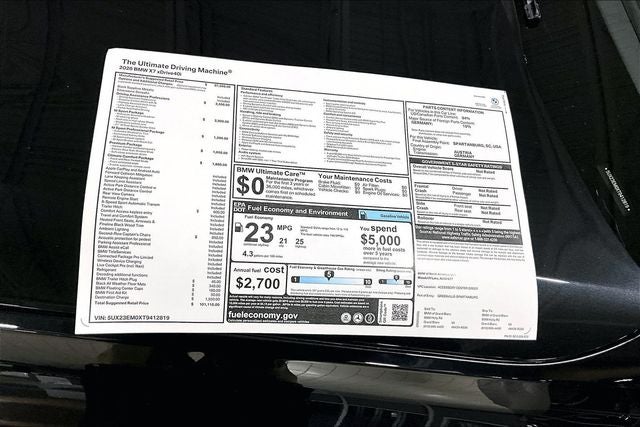 2026 BMW X7 xDrive40i