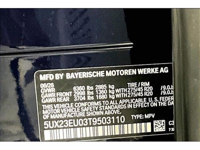 2026 BMW X5 xDrive40i