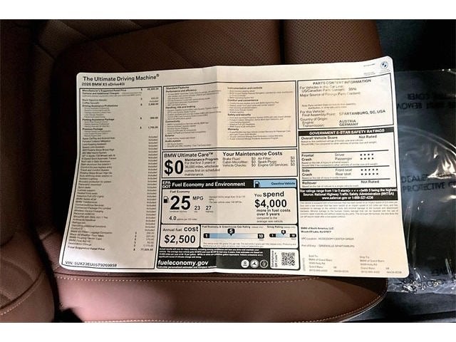 2026 BMW X5 xDrive40i