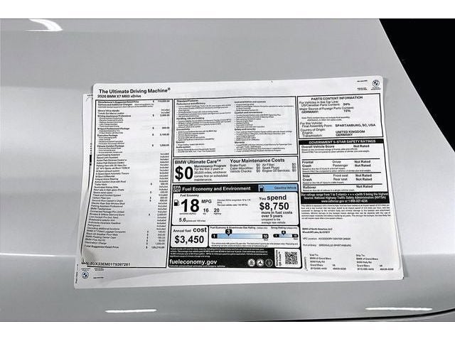 2026 BMW X7 M60i