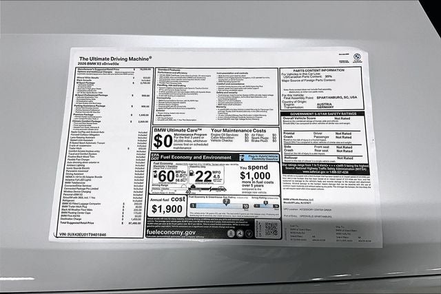 2026 BMW X5 xDrive50e