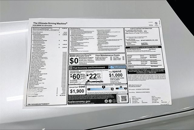 2026 BMW X5 xDrive50e