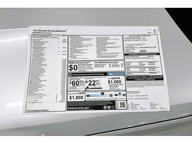 2026 BMW X5 xDrive50e