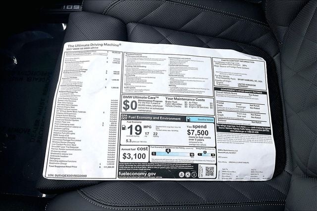 2027 BMW X6 M60i