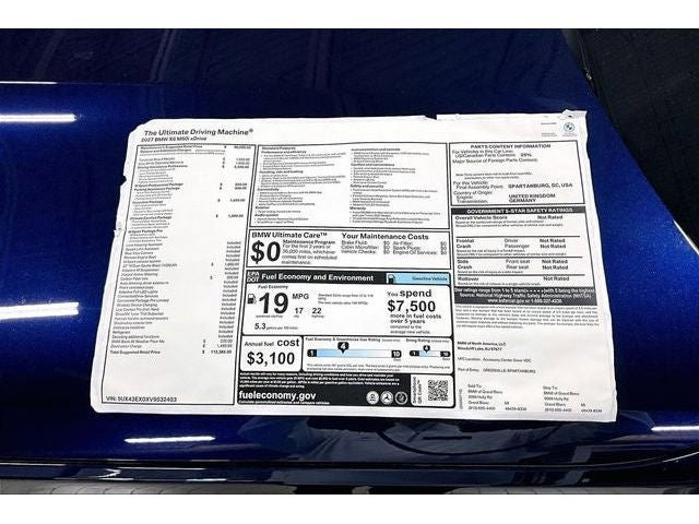 2027 BMW X6 M60i