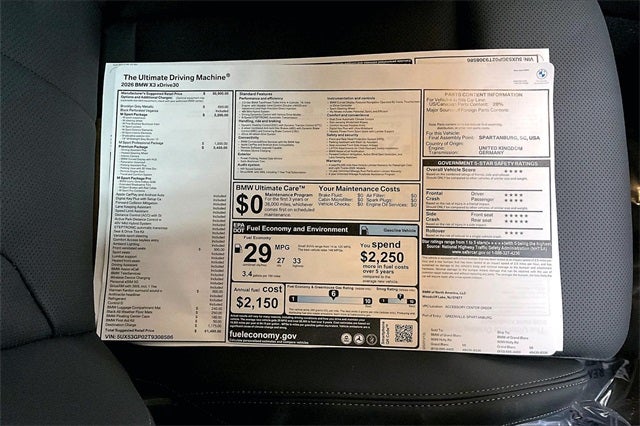 2026 BMW X3 30 xDrive