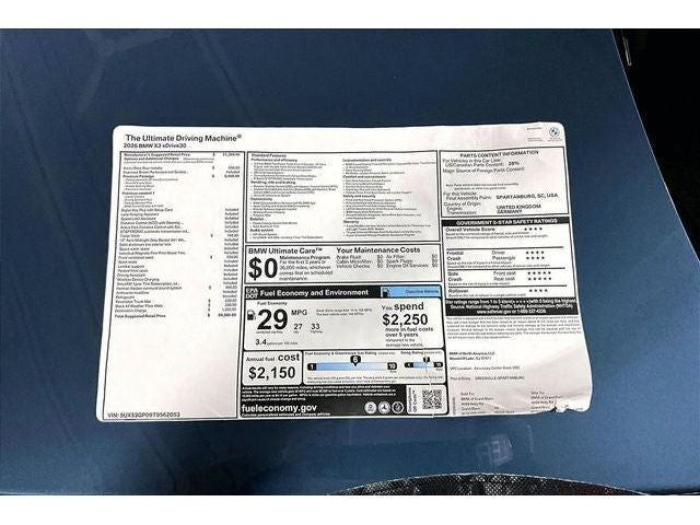 2026 BMW X3 30 xDrive