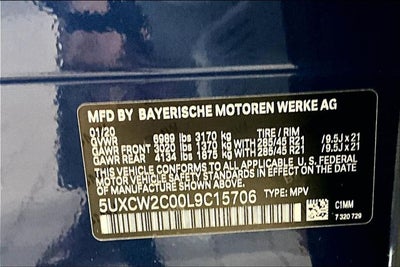 2020 BMW X7 xDrive40i