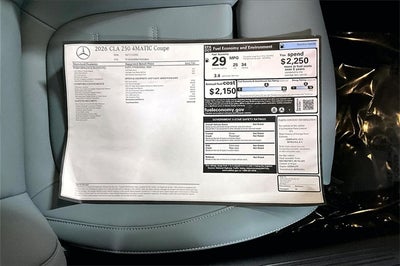 2026 Mercedes-Benz CLA CLA 250 4MATIC®