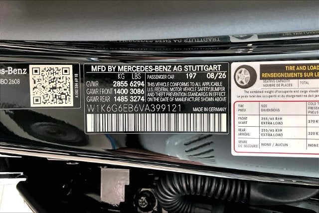 2027 Mercedes-Benz S-Class S 500 4MATIC®