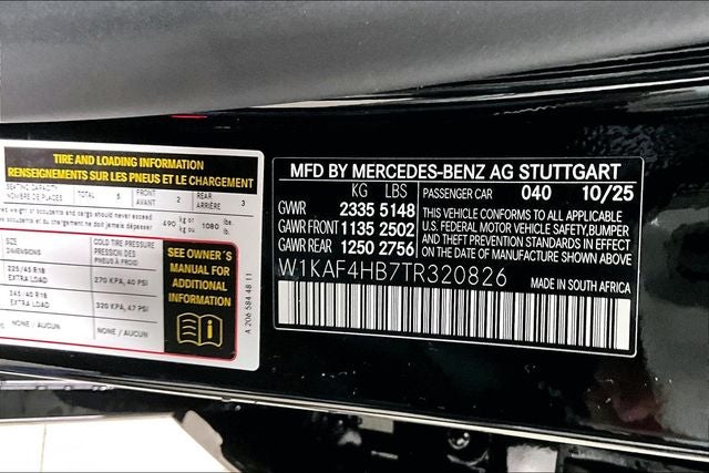 2026 Mercedes-Benz C-Class C 300 4MATIC®