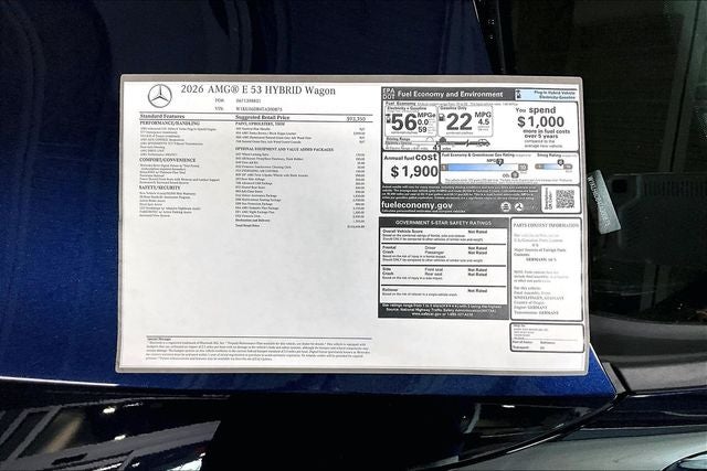 2026 Mercedes-Benz E-Class E 53 AMG® 4MATIC®
