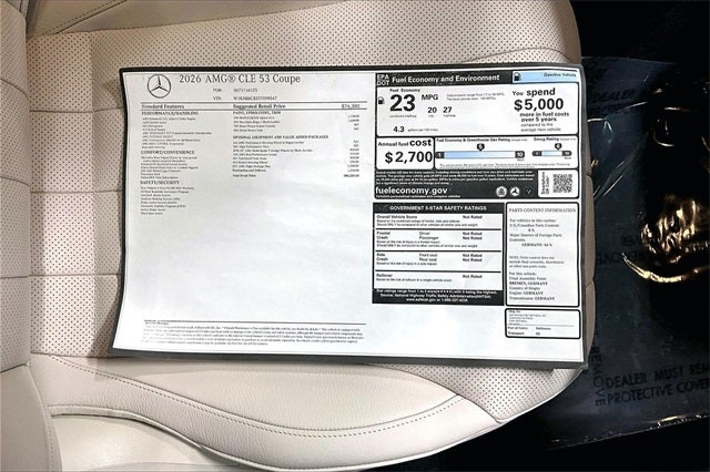 2026 Mercedes-Benz CLE CLE 53 AMG® 4MATIC®