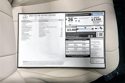 2026 Mercedes-Benz CLE CLE 300 4MATIC®