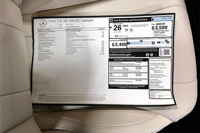 2026 Mercedes-Benz CLE CLE 300 4MATIC®