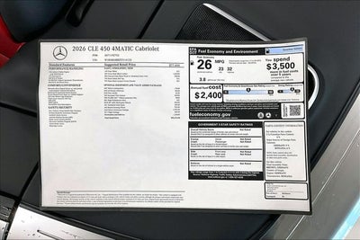 2026 Mercedes-Benz CLE CLE 450 4MATIC®