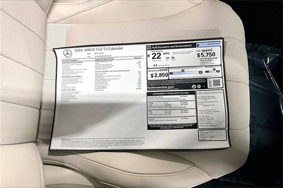 2026 Mercedes-Benz CLE CLE 53 AMG® 4MATIC®