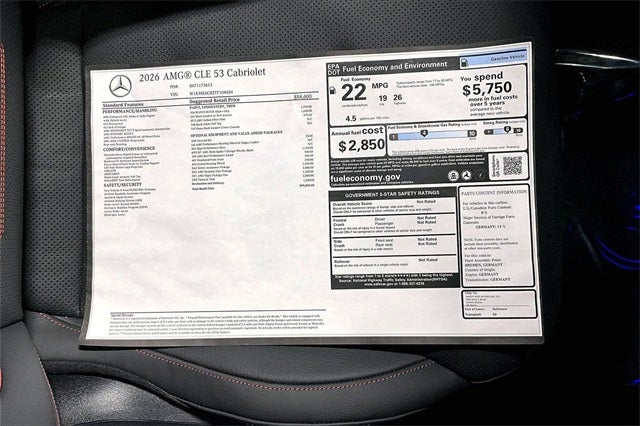 2026 Mercedes-Benz CLE CLE 53 AMG® 4MATIC®