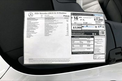 2026 Mercedes-Benz SL-Class SL 55 AMG® 4MATIC®