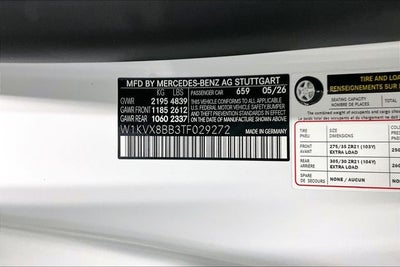 2026 Mercedes-Benz SL-Class Maybach SL 680 4MATIC®