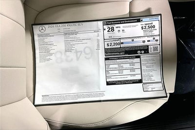 2026 Mercedes-Benz GLA GLA 250 4MATIC®