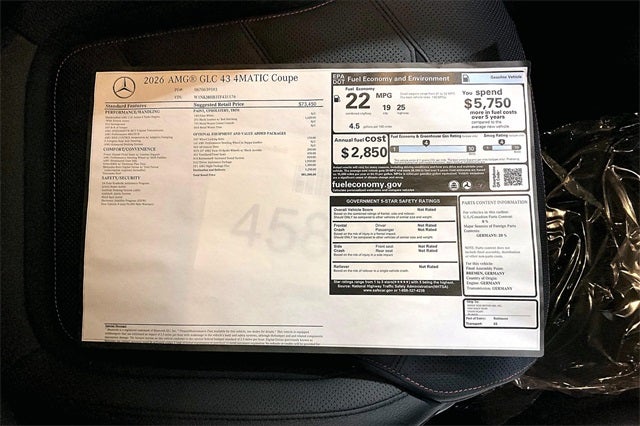 2026 Mercedes-Benz GLC GLC 43 AMG® 4MATIC®