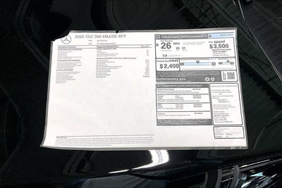 2026 Mercedes-Benz GLC GLC 300 4MATIC®