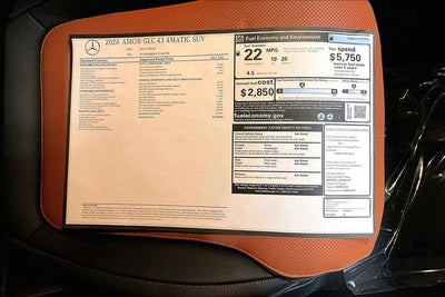 2026 Mercedes-Benz GLC GLC 43 AMG® 4MATIC®