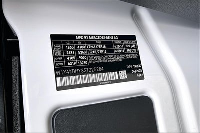 2025 Mercedes-Benz Sprinter 2500 Cargo 144 WB